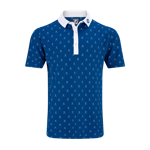 Stretch Pique Golf Print